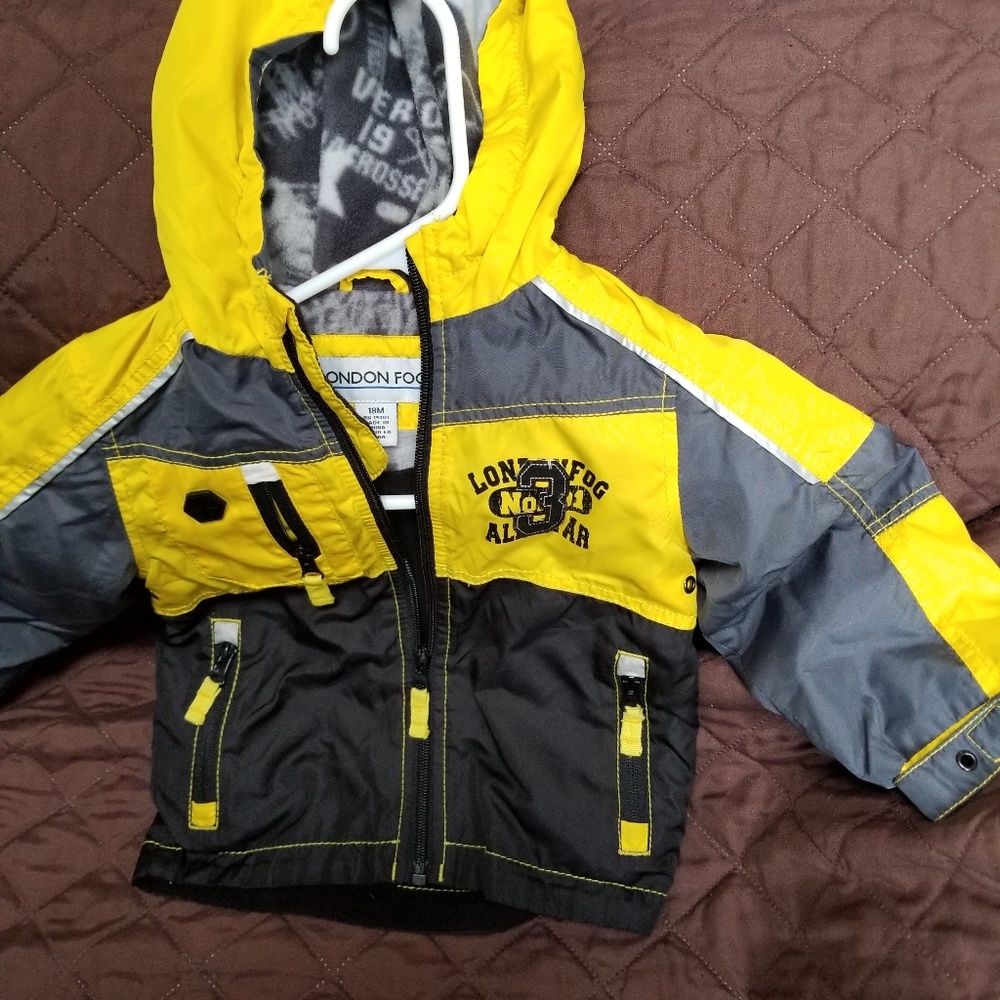 Toddler boys fall jacket